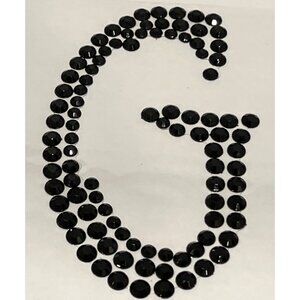 Recollections Halloween Bling Rhinestone Gem Embellishment " G " 353945 422445